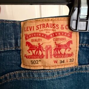 Levi's Classic Straight Blue Jeans